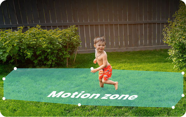 Zones de détection personnalisables