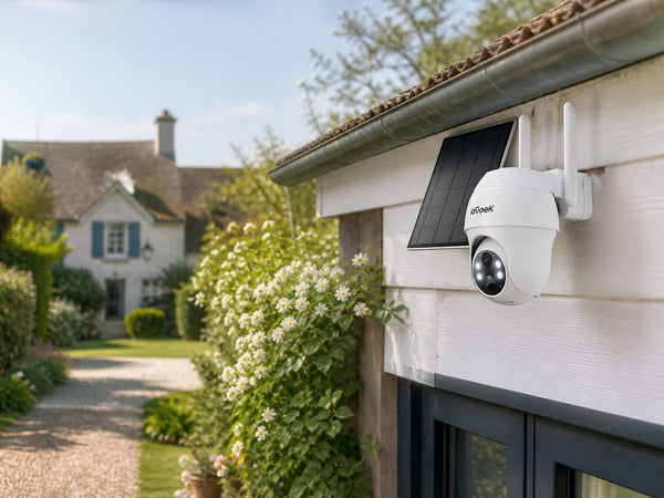 Caméra de surveillance solaire en hiver : performances, recharge et autonomie