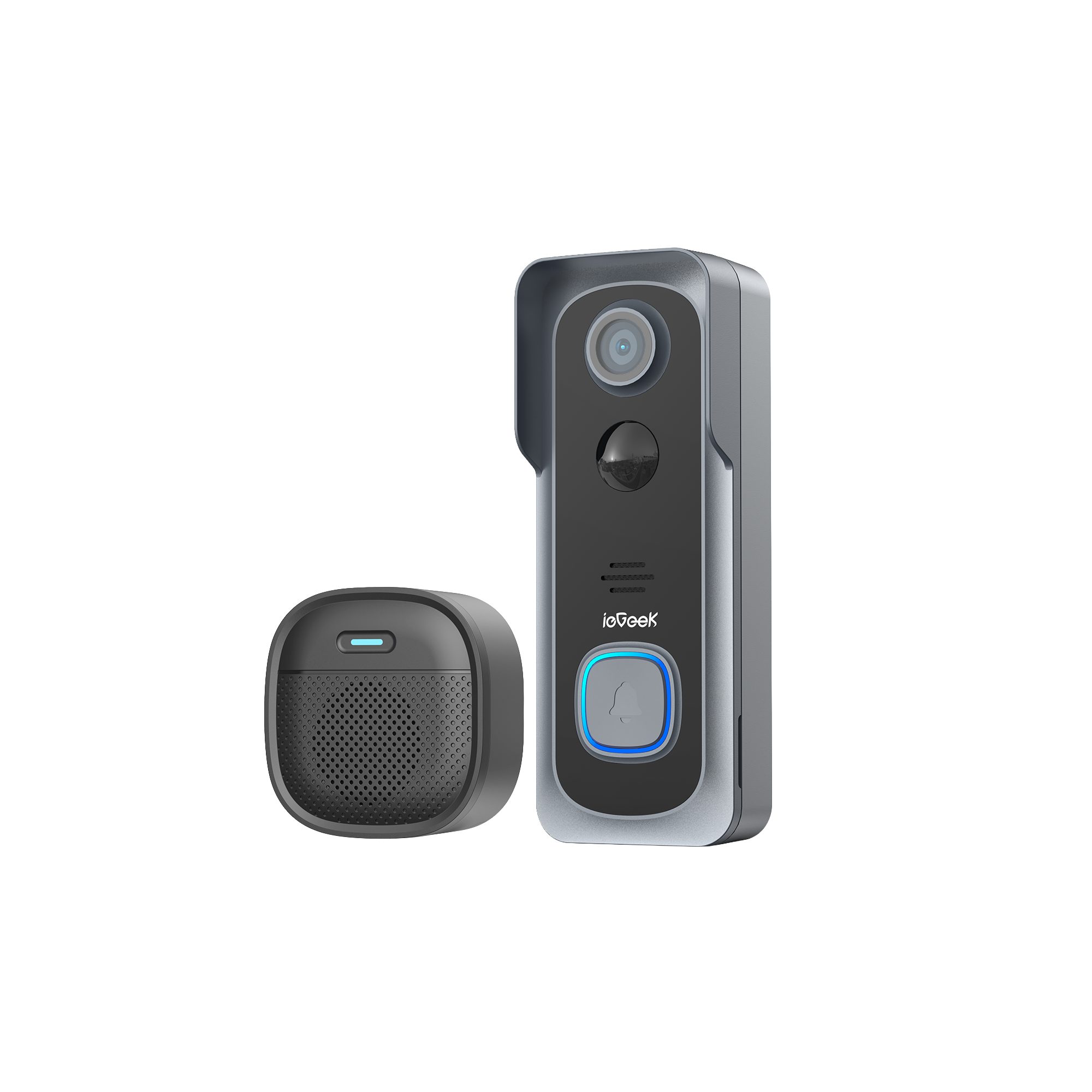 Camera Bell Box ieGeek Bell J1 – Sonnette vidéo sans fil 2K avec caméra – ieGeek-FR
