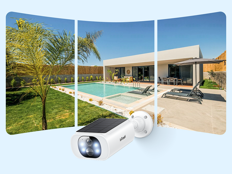 ieGeek Caméra de surveillance extérieure S1 Pro image 1